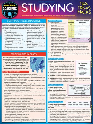 cover image of Studying Tips, Tricks & Hacks